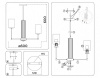 Люстра на штанге Ambrella Light HIGH LIGHT LH56215
