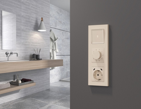 Накладка для розетки с заземлением и со шторками и 2хUSB type С Ambrella Volt ALFA AP3305