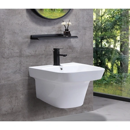 Раковина CeramaLux NB164 50,5x46,5 см, подвесная, белый
