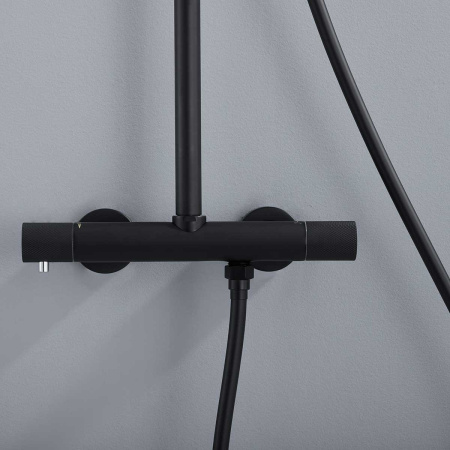 Душевая стойка Vincea Desire VSFS-1D0TMB черный