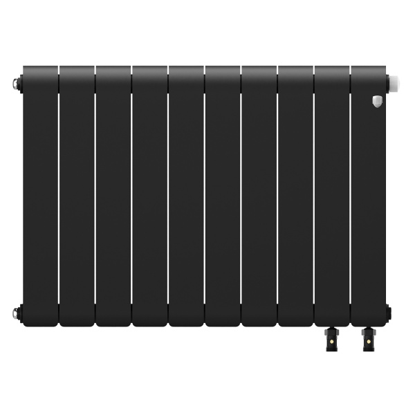 Радиатор биметаллический Royal Thermo Infinity 500 Noir Sable VR80 - 10 секц.