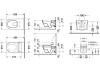 Подвесной унитаз Duravit Starck 2 2533090000