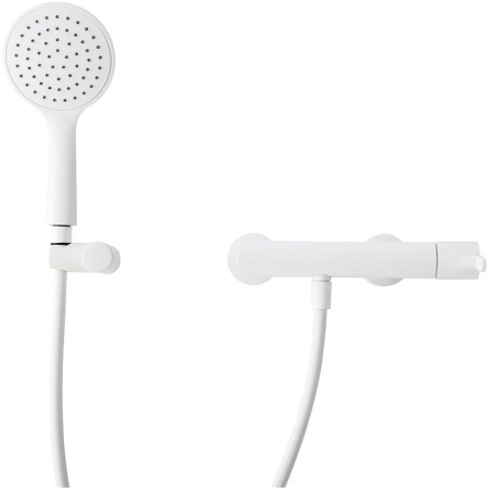 Душевой гарнитур Cezares Leaf LEAF-D-BIO белый матовый