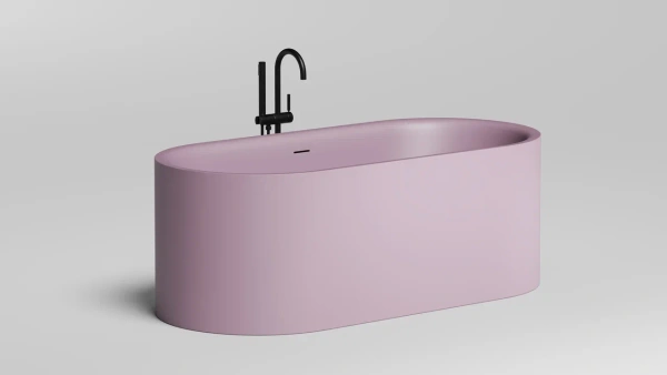 Ванна из искусственного камня Salini Perla 170x80 1049101GF RAL глянцевый