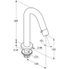 Смеситель для раковины Kludi Bozz 380160530