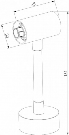 Основание на штанге Elektrostandard Module System a066190