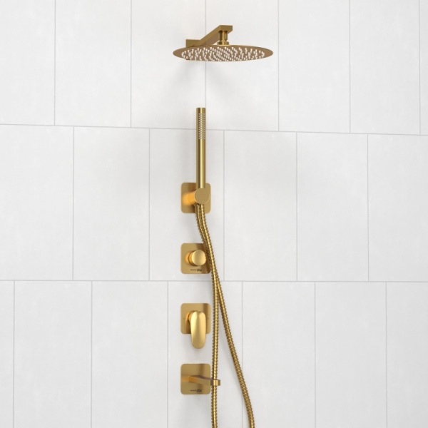 Душевой комплект WasserKRAFT Havel A3651.283.284.180.259.285.194.286 золото