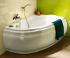 Акриловая ванна Cersanit Joanna 150x95 L 63336 белый