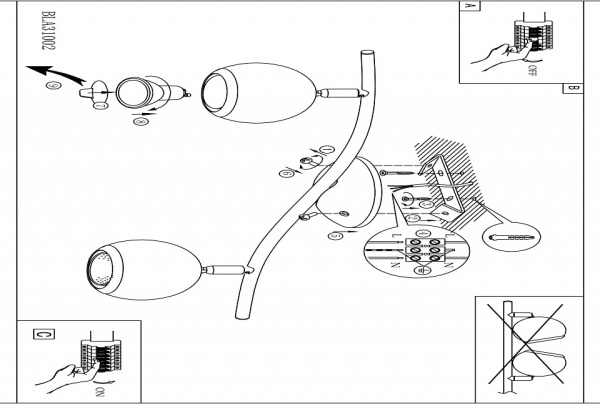 Спот Eglo ПРОМО Bimeda 31002