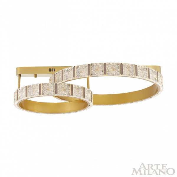 Накладной светильник Arte Milano AM-Venezia 310183/D600-D400 GD