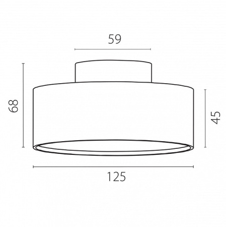 Накладной светильник Lightstar Acuto 215936