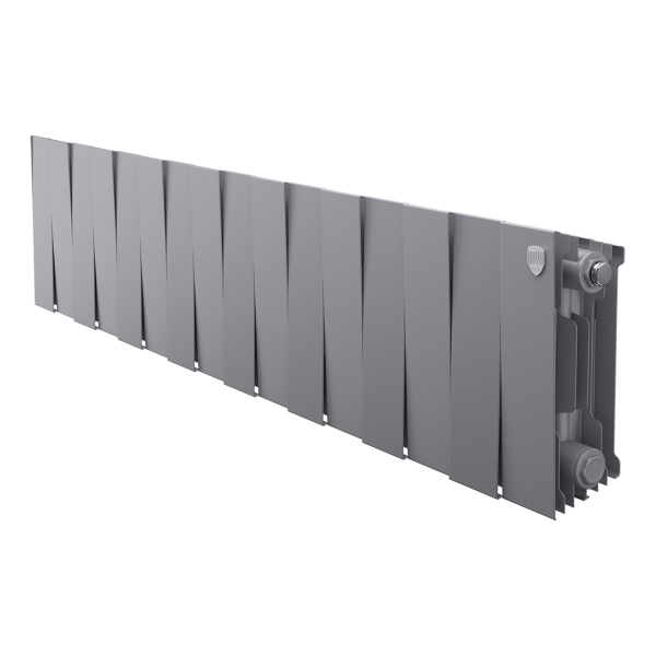 Радиатор биметаллический Royal Thermo PianoForte 200 Серебристый 16 секц.