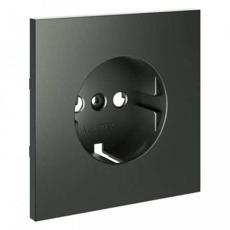 Накладка для розетки с заземлением Voltum S70 VLS000606