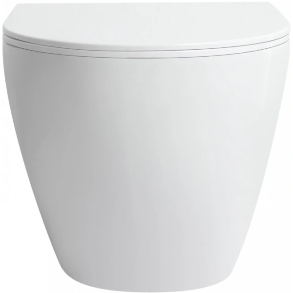 Унитаз подвесной Agger AT07150 безободковый, торнадо, с сиденьем микролифт, белый глянец