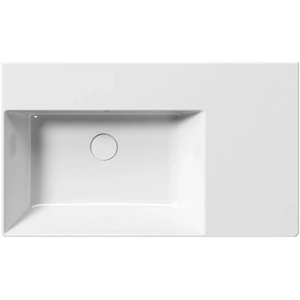 Раковина 80x47 см GSI Kube X 9456111
