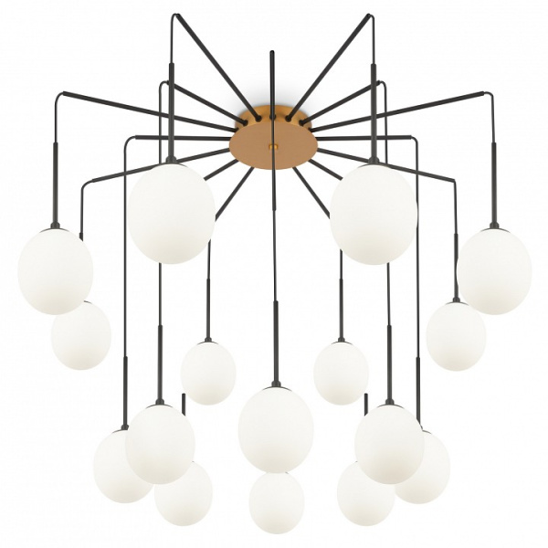 Потолочная люстра Maytoni Бранч MOD176PL-16G
