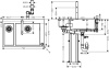 Кухонная комбинация hansgrohe C71-F655-09 43206800 сталь
