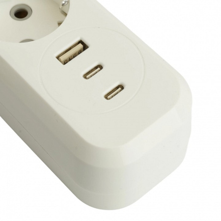 Удлинитель с выключателем Stekker Home 50140