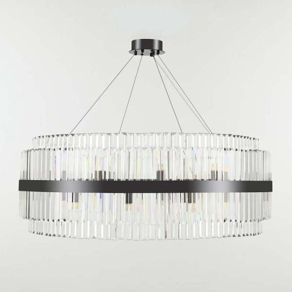 Подвесная люстра Arte Milano Белладжо 440110.960.28.G9.C1 BK