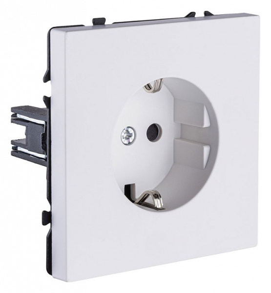Розетка с заземлением, без рамки Kollinger Eclipse EC-014WG