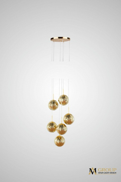 Подвесная люстра AM-Group AM352 AM352-6GL