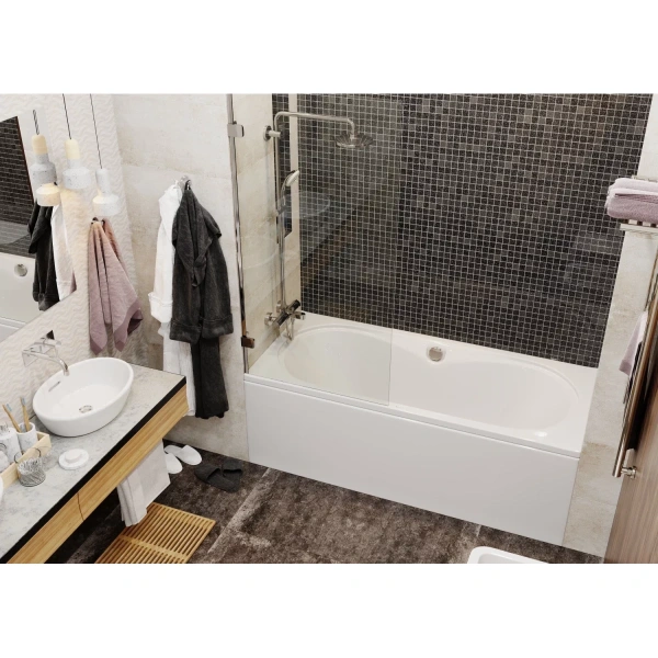 Акриловая ванна 185x90 см Vagnerplast Briana VPBA185BRI2X-04