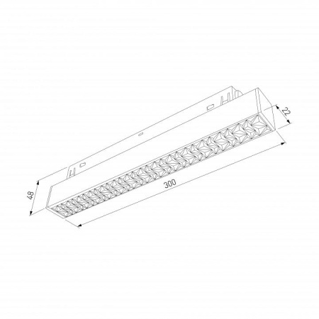 Встраиваемый светильник Elektrostandard Slim Magnetic 85530/01