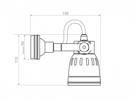 Бра Covali WL-30402