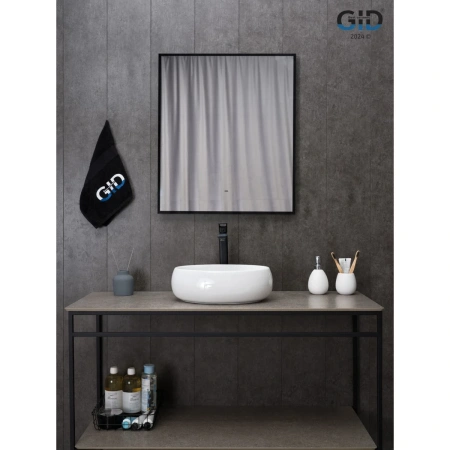 Раковина-чаша GID N9030ds 40x30 см, накладная, белый