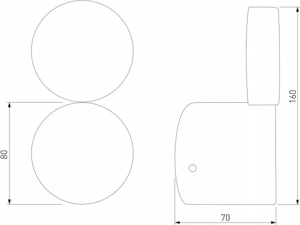 Накладной светильник Elektrostandard Brioni a064598
