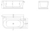 Акриловая ванна BelBagno 170x80 BB408-1700-800