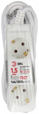 Удлинитель Эра  U-3e-1,5m-3x1,5