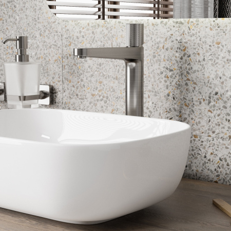 Смеситель для раковины WasserKRAFT Tauber 6403H сталь