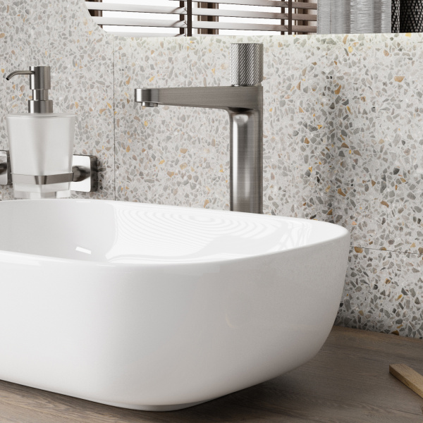 Смеситель для раковины WasserKRAFT Tauber 6403H сталь