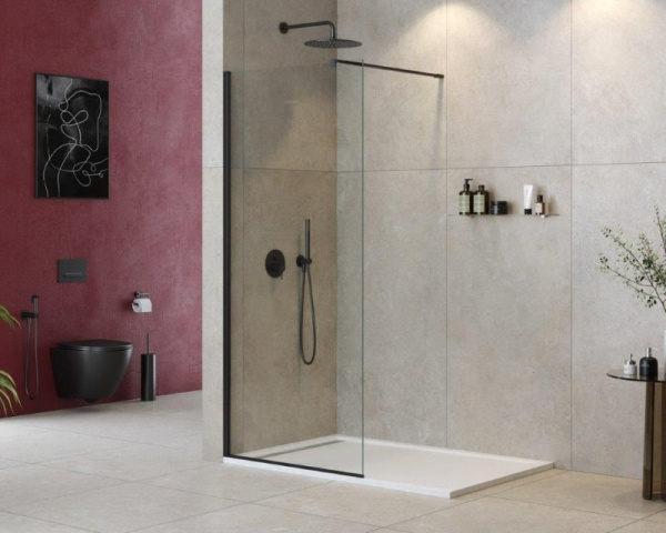 Душевая перегородка Cezares Liberta 120 LIBERTA-L-1-120-120-GR-Cr