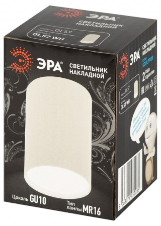 Накладной светильник Эра OL57 WH