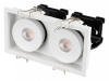 Встраиваемый светильник Arlight CL-SIMPLE-S148x80-2x9W Warm3000 (WH 45 deg) 026876