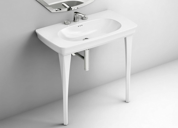 Ножки для раковины ArtCeram Civitas CIC002 01 00 bi*1, белый