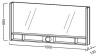 Зеркало Jacob Delafon Terrace EB1739RU-G1C