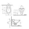 Подвесной унитаз Ideal Standard Avance W707401
