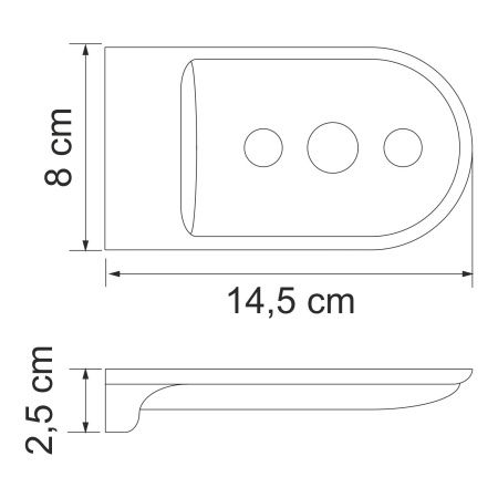 Каммель (Kammel) K-8369 Мыльница решетка