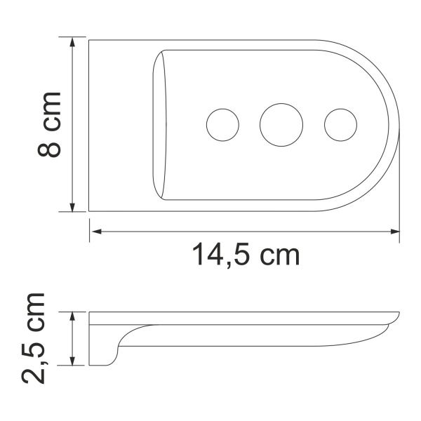 Каммель (Kammel) K-8369 Мыльница решетка