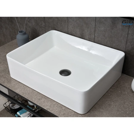 Раковина-чаша GID N9104 52x41 см, накладная, белый