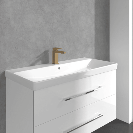 Смеситель для раковины Villeroy&Boch Architectura Square TVW12500400076 золото