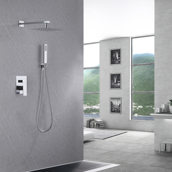 Душевой комплект Abber Daheim AF8219 хром