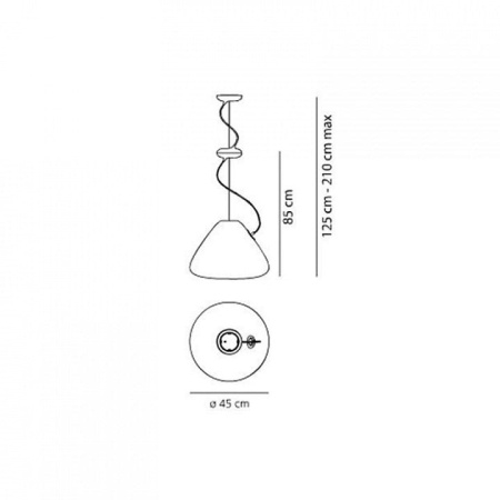 Подвесной светильник Artemide  1603010A