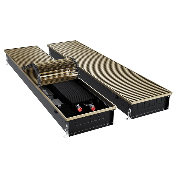 Конвектор внутрипольный Royal Thermo ATRIUM TURBO-110/300/800-DG-U-AU