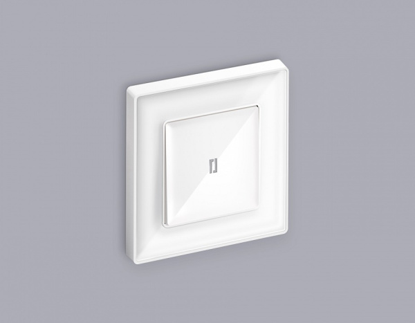 Клавиша для выключателя одноклавишного c подсветкой Ambrella Volt Quant AP1020