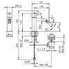 Смеситель для биде Fantini Icona Classic 53 02 R408F