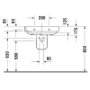 Раковина 65x49,5 см Duravit Happy D.2 2316650000